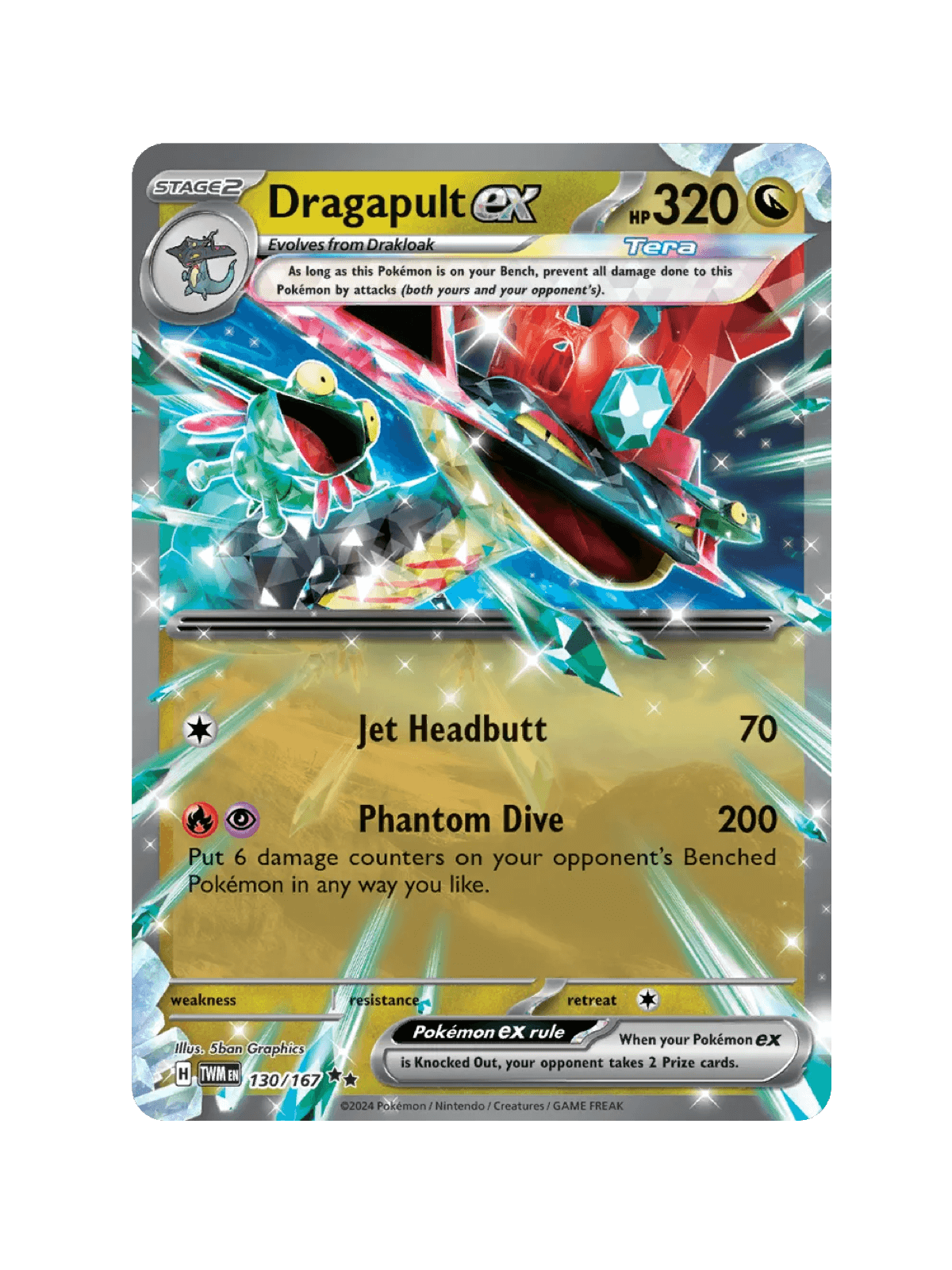 Dragapult ex - 130/167 - EN