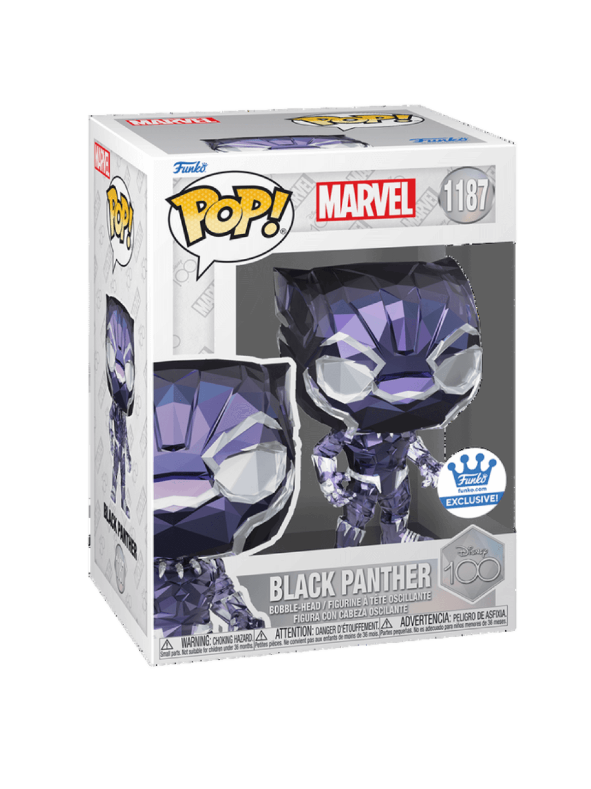 FUNKO POP! - Marvel - Black Panther (Facet) - 1187