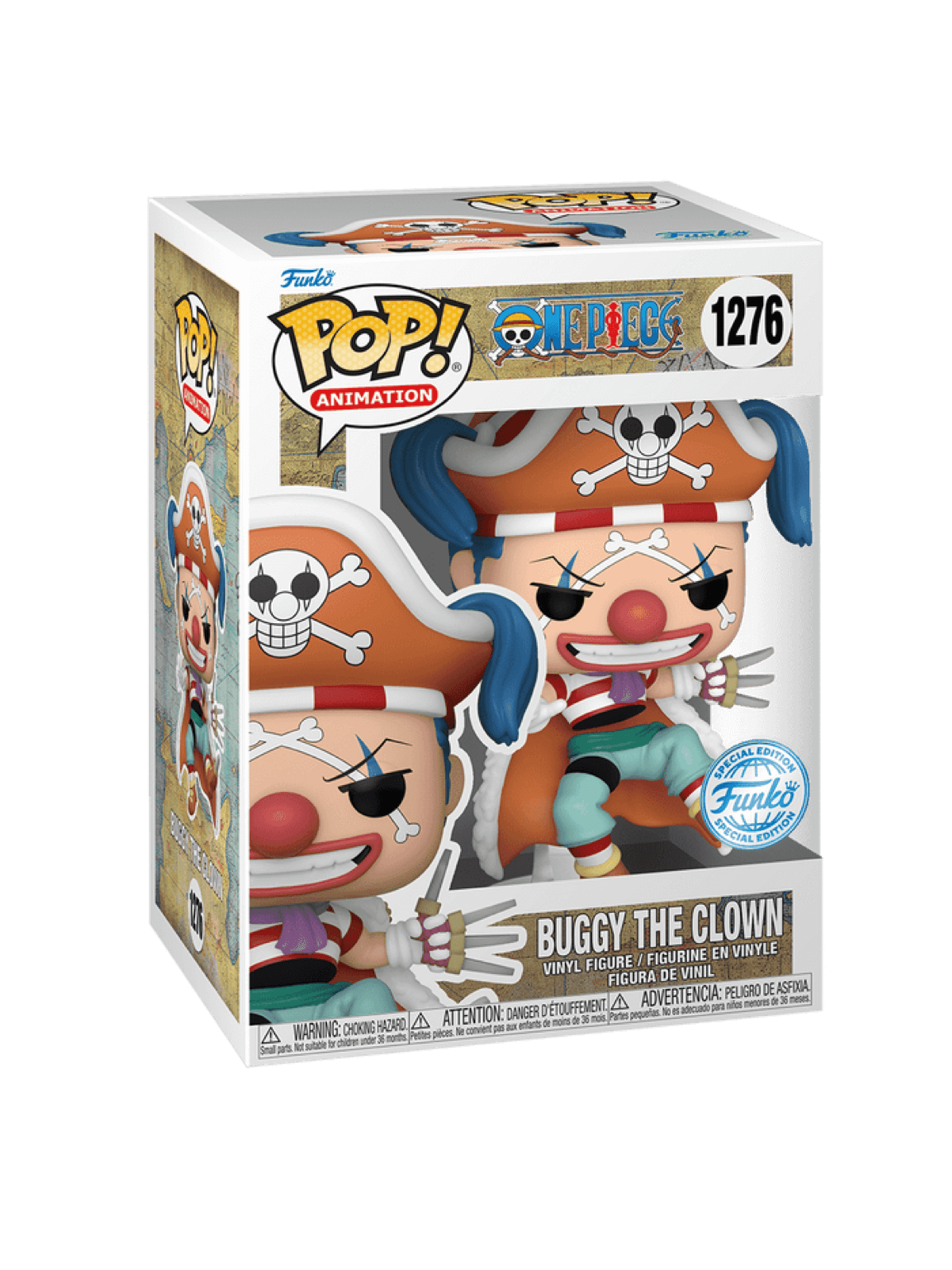 FUNKO POP! - One Piece - Buggy the clown - 1276