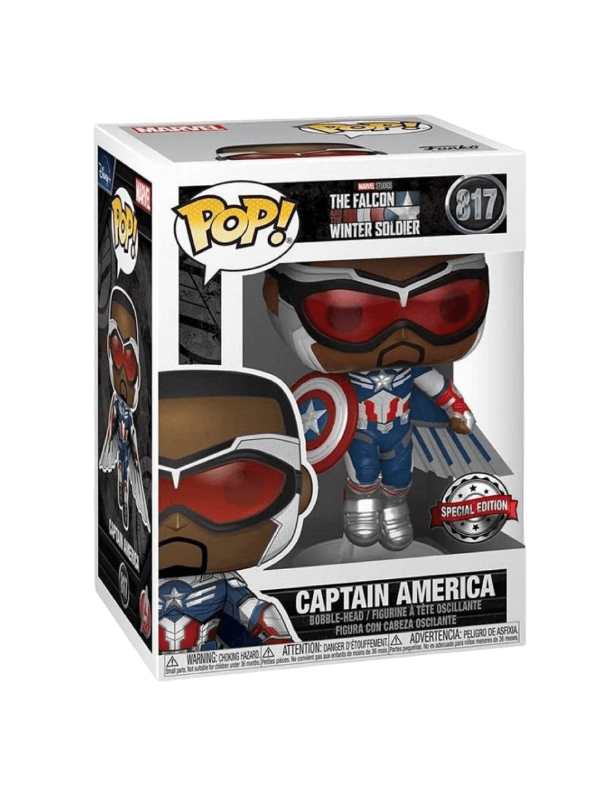 FUNKO POP! - The Falcon Winter Soldier - Captain America - 817