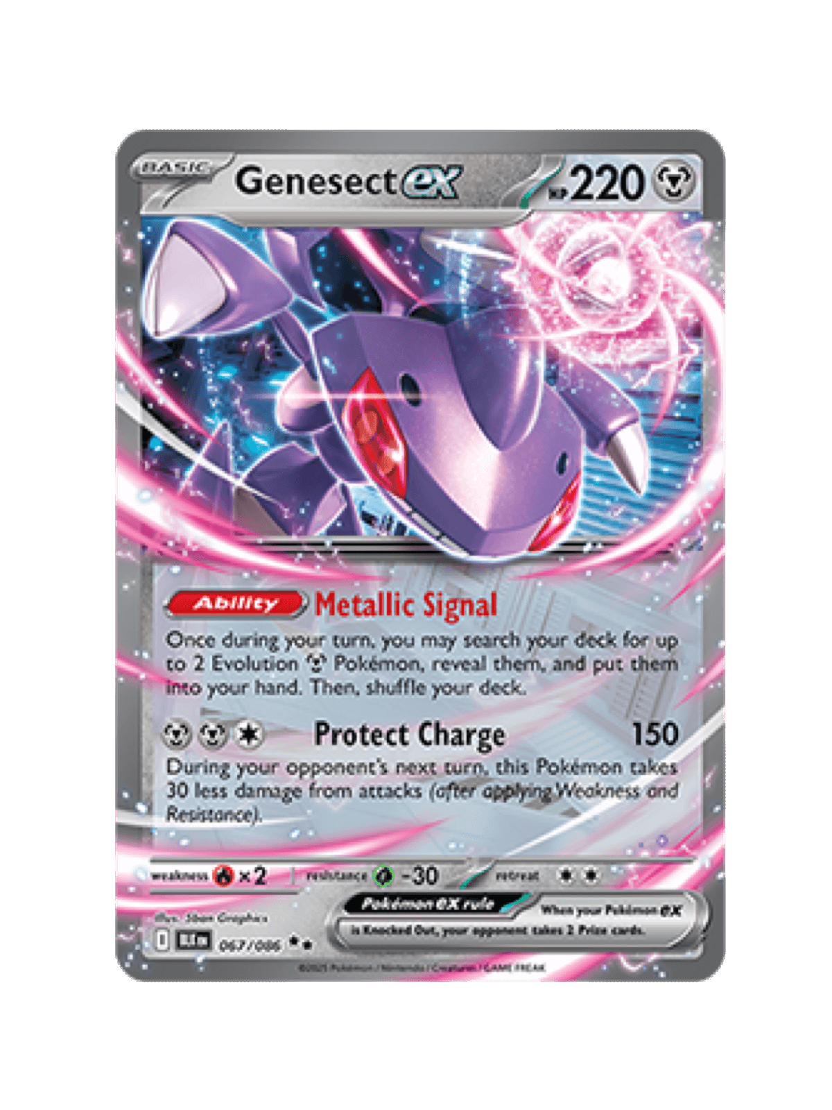 Genesect ex 067/086 FR