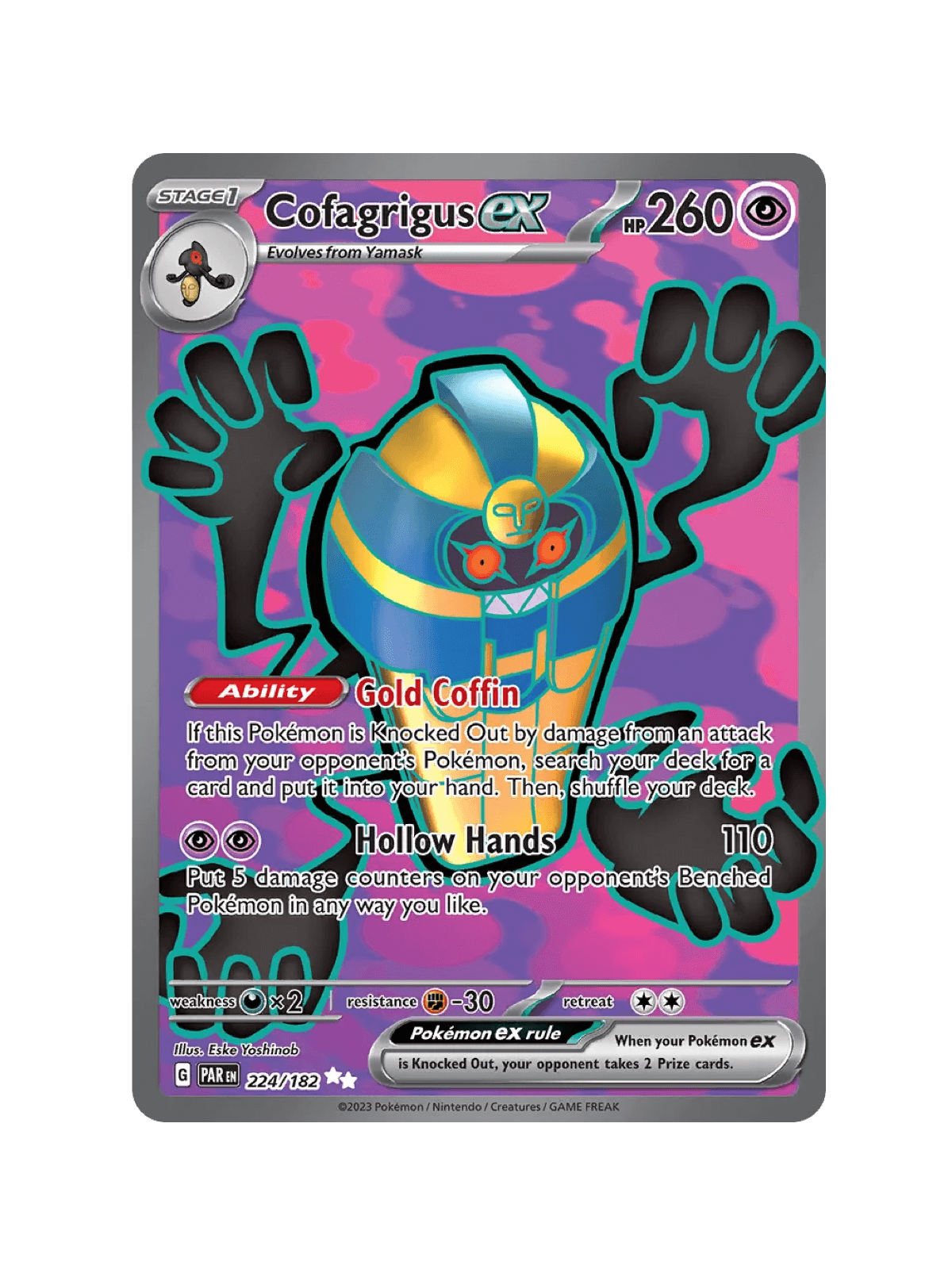 Cofagrigus ex